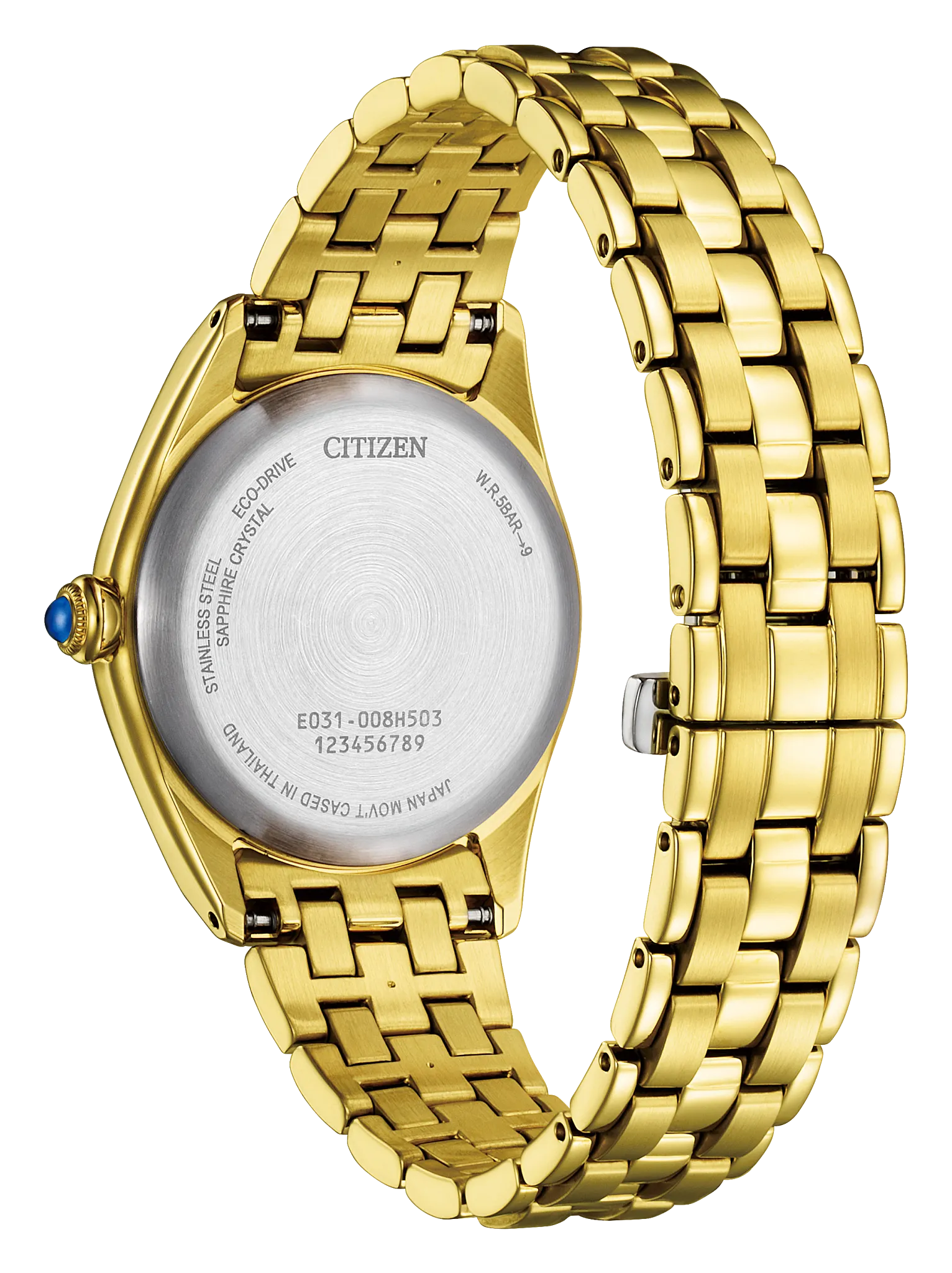 Citizen L Classic Blue Dial Stainless Steel Bracelet EM1142-84L